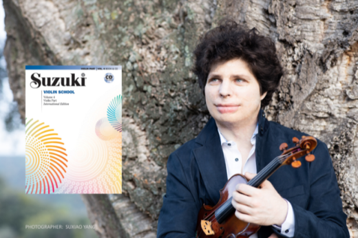 Suzuki Violin Recordings for Volumes 4-6 Featuring Violinist Augustin Hadelich