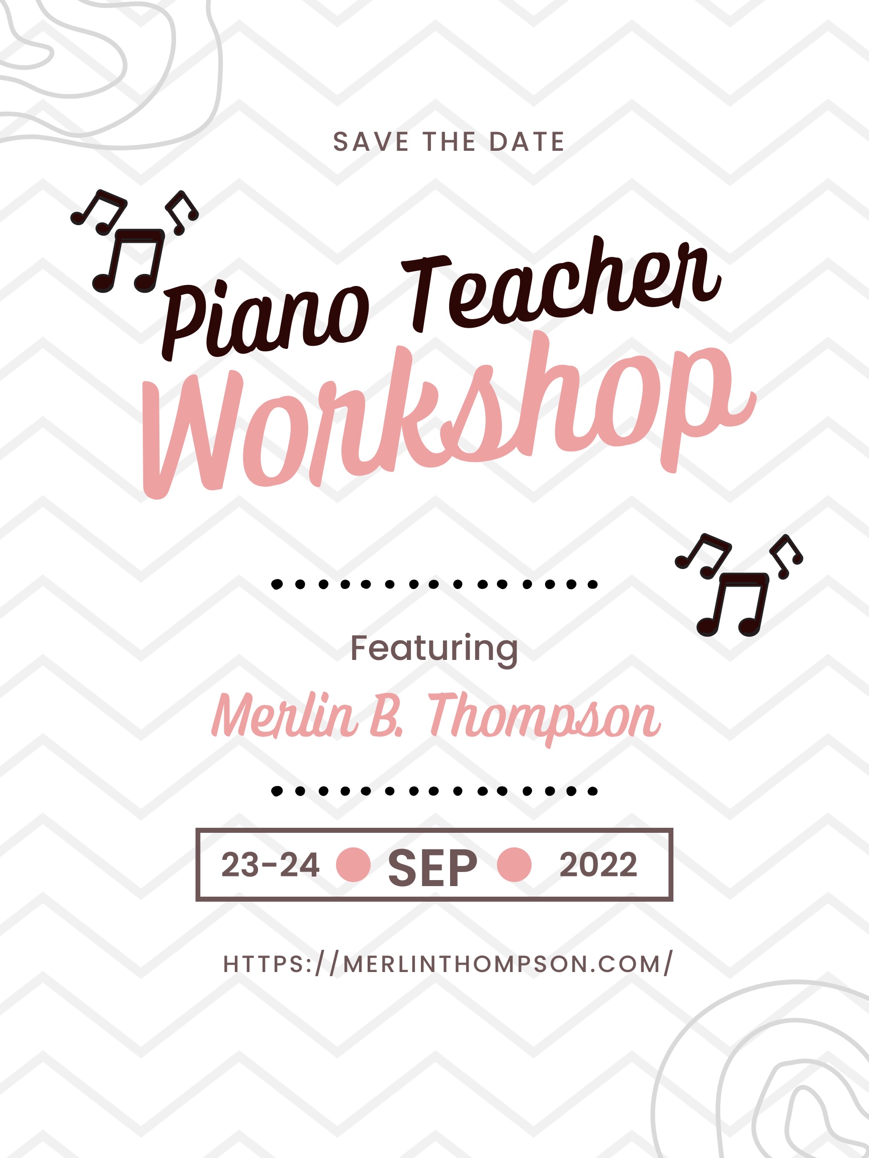 Music Pedagogy Workshop Featuring Merlin B. Thompson 2022
